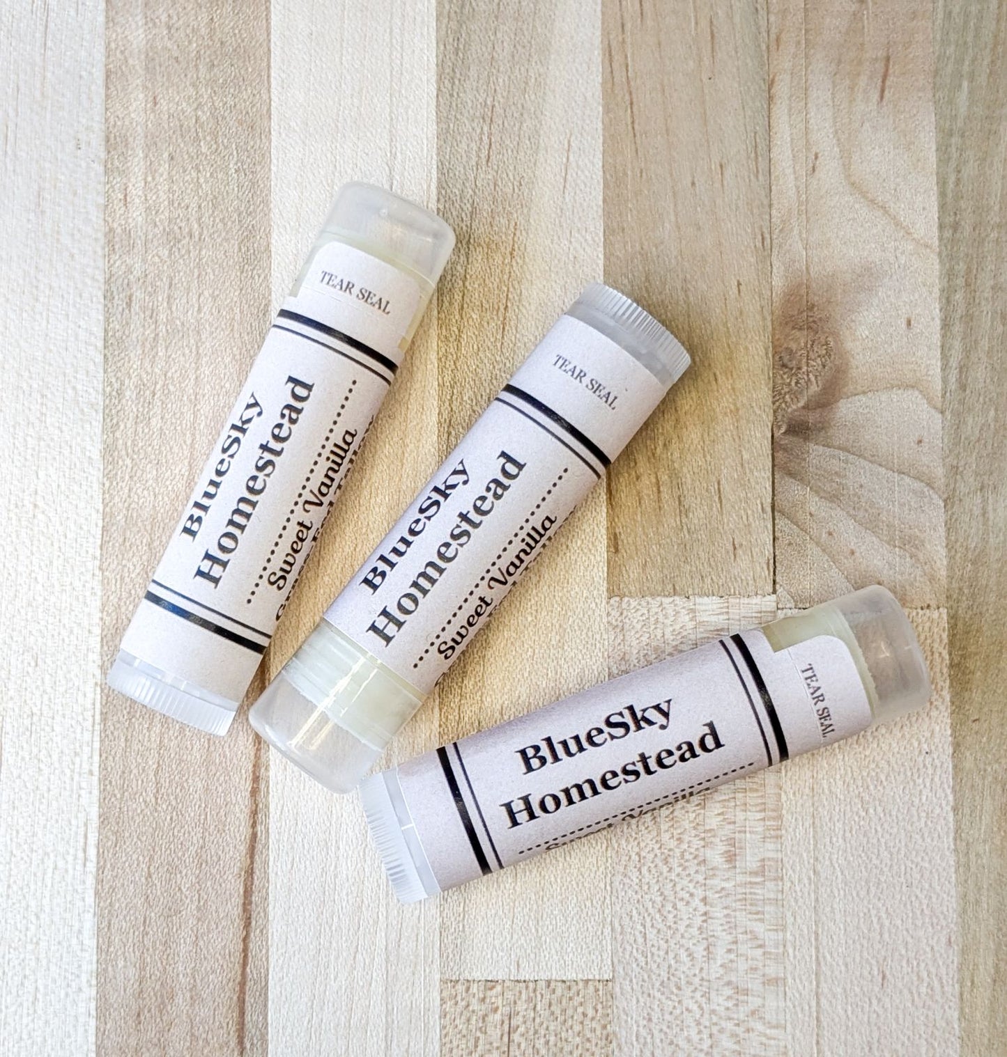 100% Grass-Fed Tallow Lip Balms