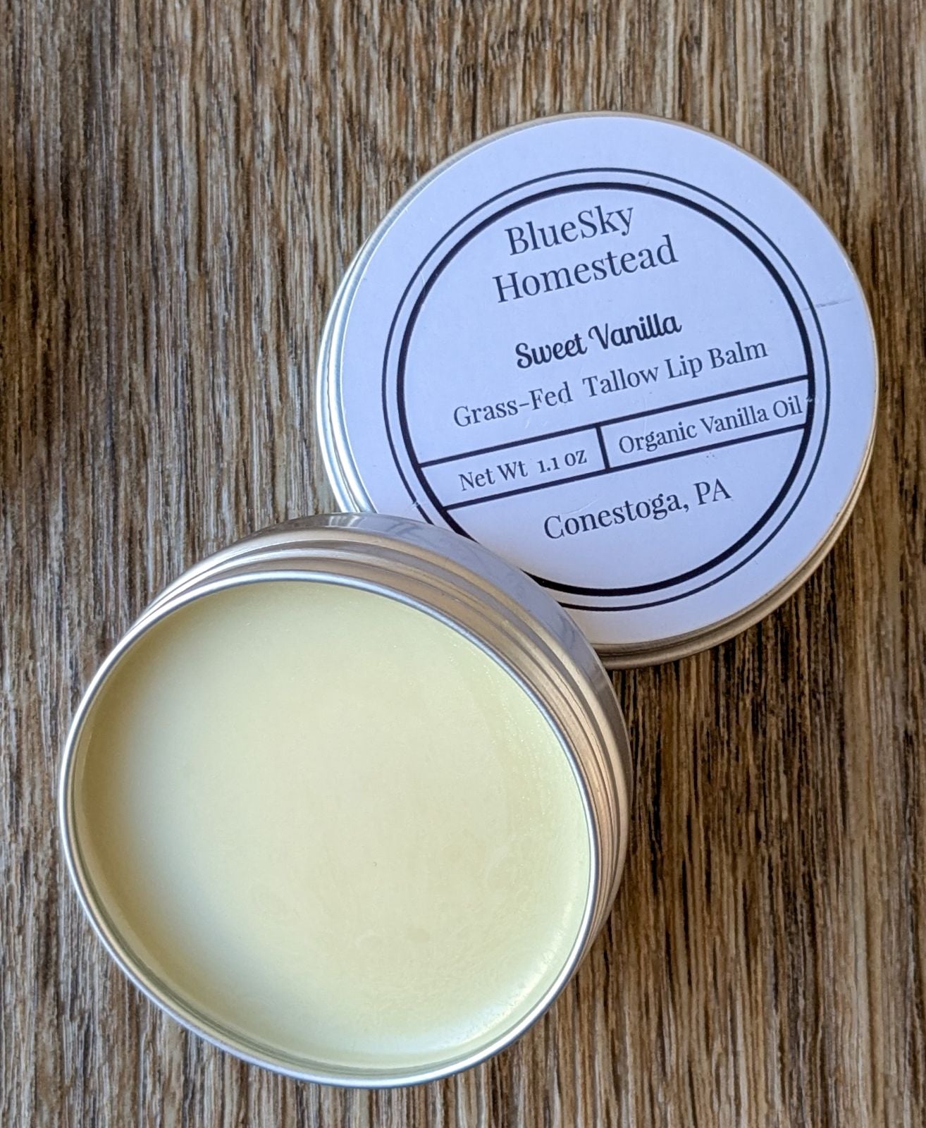 100% Grass-Fed Tallow Lip Balms